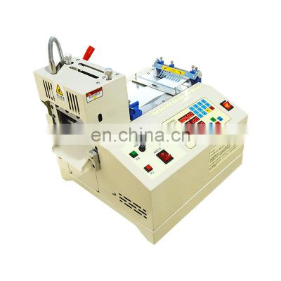 automatic fabric strip cutting machine elastic ribbon PVC tape belt paper cutter machine