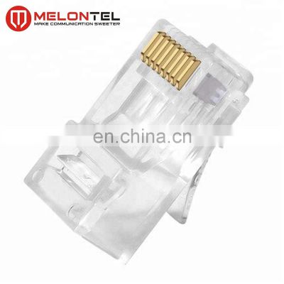 MT-5053A High Quality Cat6 RJ45 Male Plug 8P8C Gold Plated UTP Modular Plug