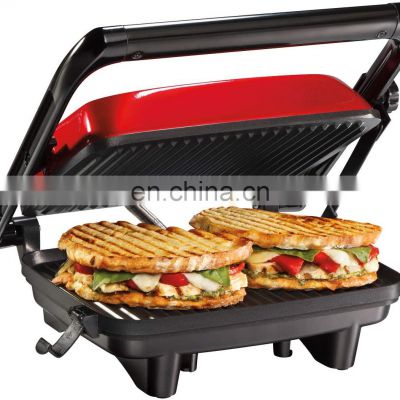 Countertop Anti Skid Feet Electric Breakfast Bread Toaster Omelet Grill Sandwich Maker