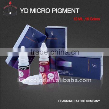 YD micro semi-cream permanent makeup tattoo pigment for lip