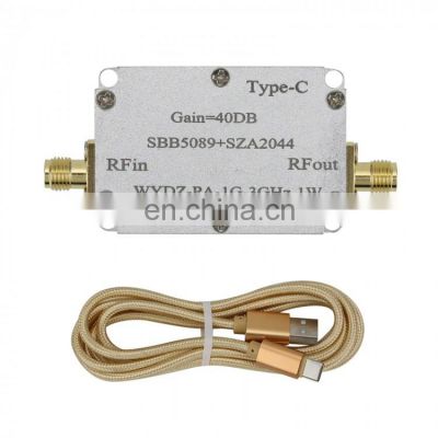 SBB5089+SZA2044 40DB WYDZ-PA-1G-3GHz-1W One-Way Microwave Power Amplifier RF Power Amplifier Module