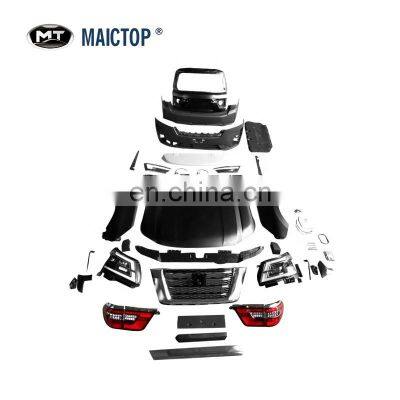 Car Accessories Facelift Upgrade Body Kit Car Bumpers Headlight for Patrol 2016-2021