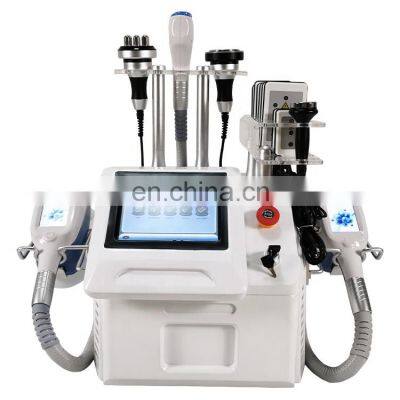 cryolipolysis machine 360 Multifunction 5 in 1 cavitation 40K fat freeze body slimming machine portable