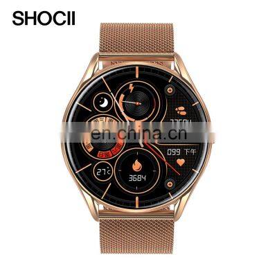 2022 New Arrival TK33 Smart Watch 1.28inch Round Waterproof Fitness Tracker Long Standby TK33 Smartwatch photo-3