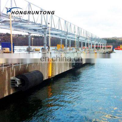 China hollow cylindrical marine boat dock rubber floating fender