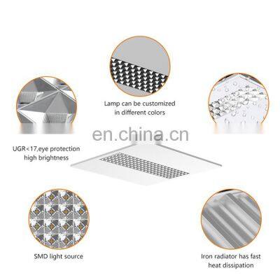 ALLWAY Commercial 4000K Recessed Ceiling Lighting Office Meeting Room LED Panel Lamp Light photo-4