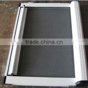 Nice and easy to operate roll up fly screen for aluminum window