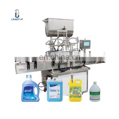 Automatic Multi-Head Jam Syrup Shampoo Hand Sanitizer Liquid Filling Machine