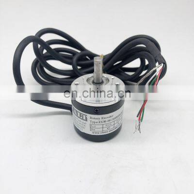ES38 Series 6mm Solid Shaft PNP Rotary Encoder Two Channel 1000ppr Incremental Rotary Encoder photo-3