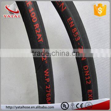 High Performance High Pressure Manufacture Wire Braided Flexible Hydraulic Hose photo-5
