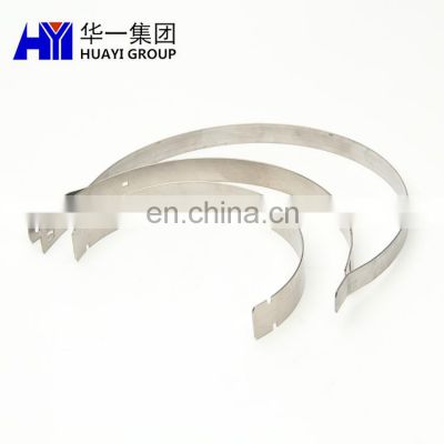 OEM customized metal strip spring for headphone