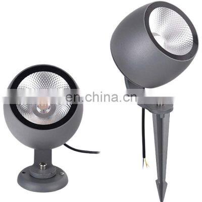 LED Garden Spot Light 10W 20W 30W COB LED Lawn Lamp With Spike Outdoor Waterproof Lawn Light