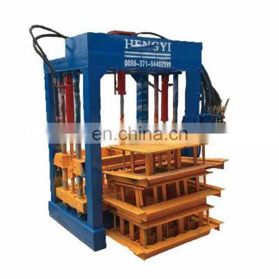 QTJ4-25 Small Manual Hollow Block Machine Fly Ash Brick Making Equipment Machinery For Small Industries photo-5