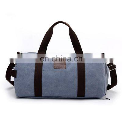 Custom Men Women Travelling Travel Bag Duffle Tote Wholesale Canvas Overnight Bag