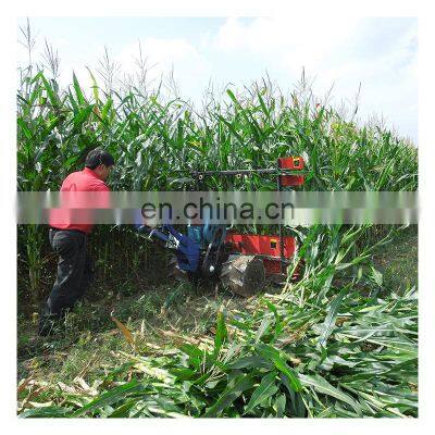 Miwell Cutting Machine mini corn harvester tracto  Corn Cutter Machine Corn Harvester