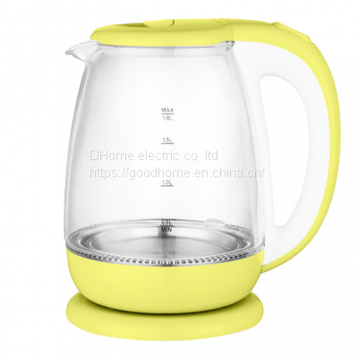 large capacity electric kettle glass intelligent break electric kettle