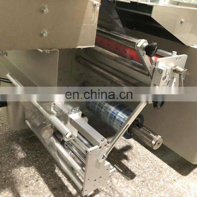 Полностью сервоприводной горизонтальный упаковочный автомат для розеток, упаковочное оборудование для заправки и упаковки выключателей, подушковые пакеты 120-450 мм photo-4