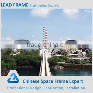 Large span space frame coal storage yard