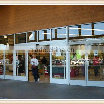 Glass Automatic Sliding Doors for Supermarket