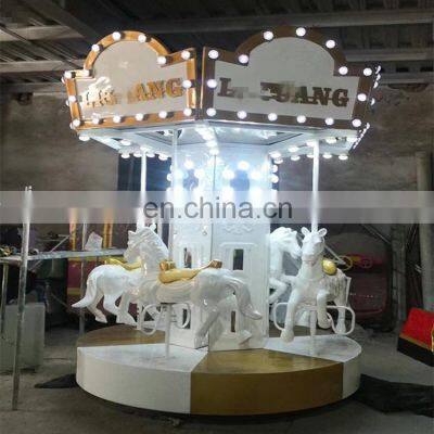 Factory price amusement park ride carousel merry go round playground equipment