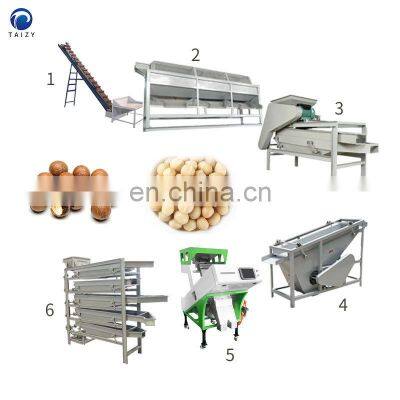 walnut cracker macadamia nut cracker shelling machine macadamia nut crushing machine