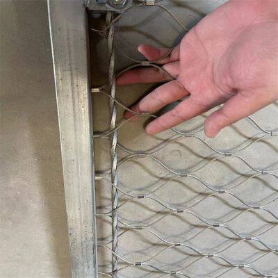 the External Wall Ceramic Tile Falls the Net and Stainless Steel Wire Mesh photo-2