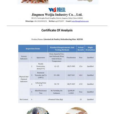 Defeathering Wax For Removing The Feathers Of Duck Poultry photo-2