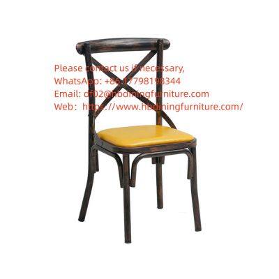 Metal dining chair