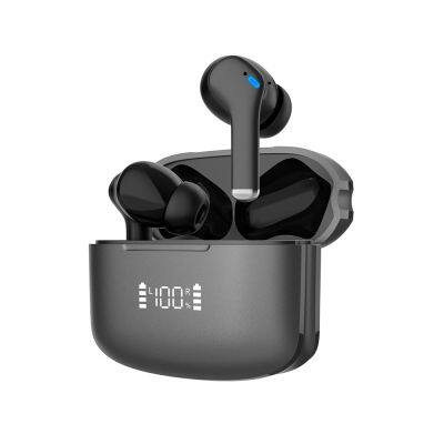 NEW ANC ENC Noise Cancellation Earphone Earbuds BT 5.3 TWS Wireless Headphone Earphones with LED Display