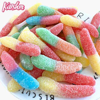 Cheap price cow gelatin worms gummy candy