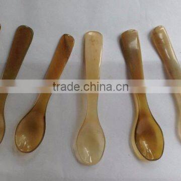 High quality best selling natural carved buffalo horn spoon from vietnam