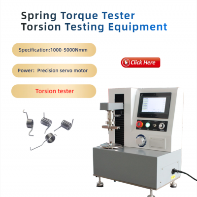 High Precise Digital Torsion Spring Load Testing Machine Automatic Spring Torsion Tester