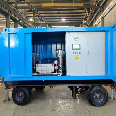 Manufacturer's New 1500bar High Pressure Cleaners Large Industrial Pipeline Cleaning Machine Electric Fuel Calcium Sulfate