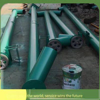 Shafted Auger Tube Feeder, U-shaped Trough Screw Conveyor, Stainless Steel Screw Feeder for Processing photo-5
