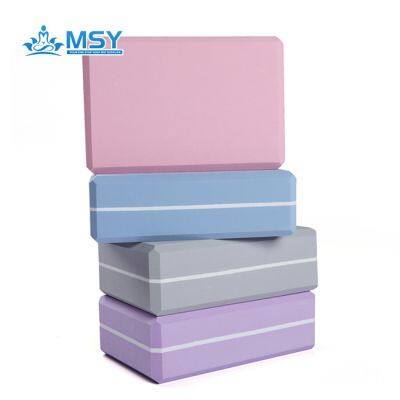 Brique de yoga Premium EVA pour la pratique du yoga et du Pilates avec une prise antidérapante confortable