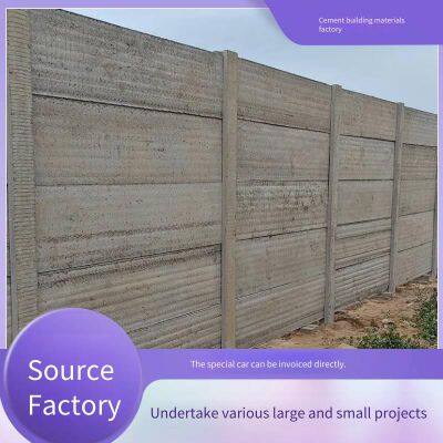 Prefabricated Cement Fence Panels, Precast Concrete Enclosures for Land Division, Livestock Farms, and Orchard Isolation Fences photo-5