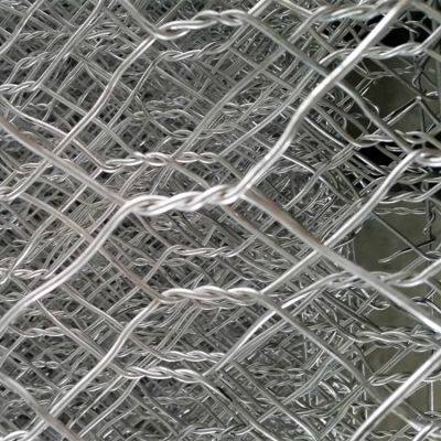 Hexagonal Woven Gabion Basket Flexible for Irregular Slope and Embankment photo-2