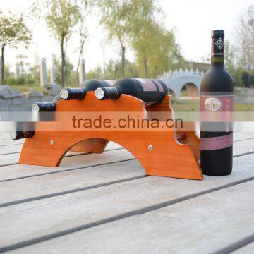 Solid Wood Wine Display Rack photo-2
