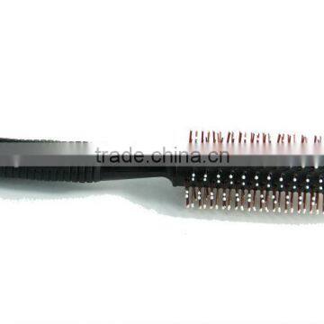 good quality plastic round hair brush with nylon