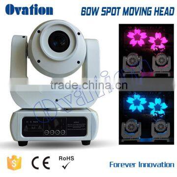 China Supplier DMX Control DJ Lighting SPOT LED Stage Moving Head 60W Led Light photo-3