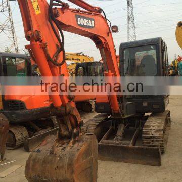 Used Doosan DH60-7 Hydraulic excavator,Japan Used Doosan DH60-7 Crawler Excavator For Sale!