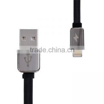 Latest arrival fashion Flat Alumium usb cable multifunctional trending usb data cable china suppliers