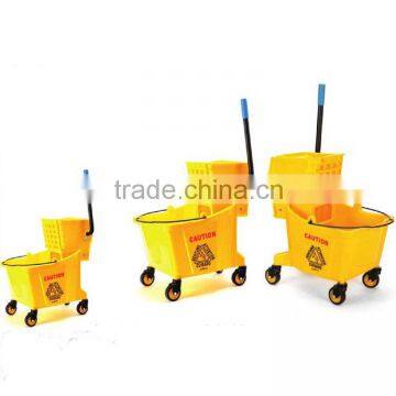 Commercial Plastic Mop Wringer Trolley 20L photo-2