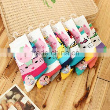 2016 special style good quality children cotton socks