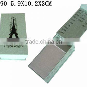 Light Green Custom Cardbord Paper Packing Jewelry Perfume Box manufacturers China P590