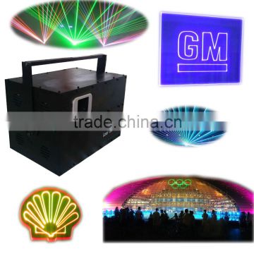 programmable full color party stage laser 10W dj lighting