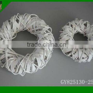 White wedding decorative door hanging wreaths