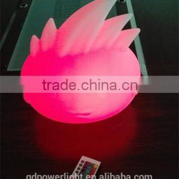 Art crafts LED light with remote control YXF-L002