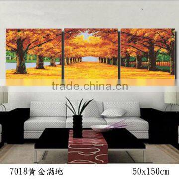 wholesale diy oil painting by numbers group oil painting for decoration 7018