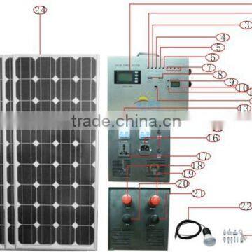 China cheapest wholesale price of Off-grid 480W solar power generator system with lowest shipping cost